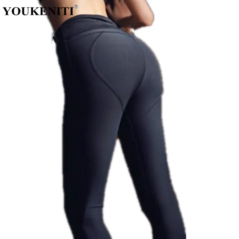 Youkeniti Elastic Yoga Legging Workout Yoga Legging Women Push Up