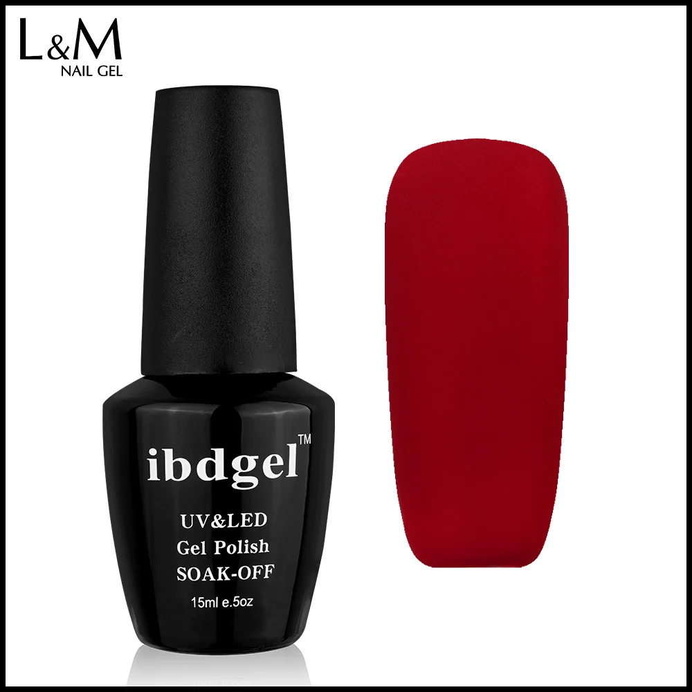

12 Jars Diy Matte Velvet Gel Fashion Nail UV Gel Designs Product and Colorful Nails Red Matte Beauty Gel Lacquer Newest Style