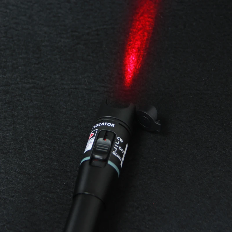 Visual Fault Locator 30mW Red Laser Light Fiber Optic Cable Tester Meter for CATV Telecommunication Engineering 3