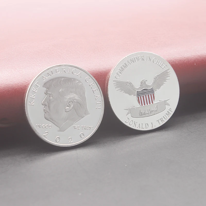 2020 silver trump coin