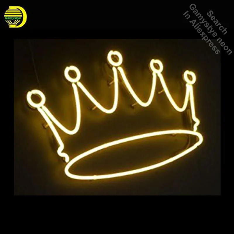 Crown Artwork Neon Sign Handcrafted Neon Bulbs Sign Glass Tube Custom LOGO Iconic Wall signs personalized Advertise Clear Board цена Crown Artwork Neon Sign Handcrafted Neon Bulbs Sign Glass Tube Custom LOGO Iconic Wall signs personalized Advertise Clear Board цены онлайн