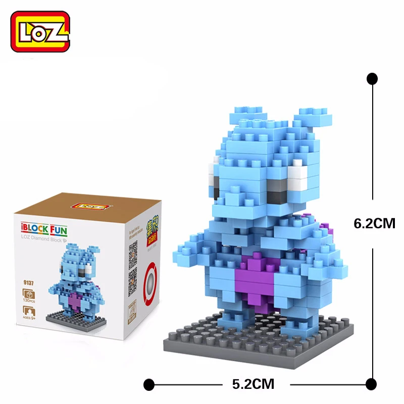 LOZ Алмазный Блок Charizard строительные блоки Charmander Eevee Gengar Squirtle Bulbasaur кирпичная