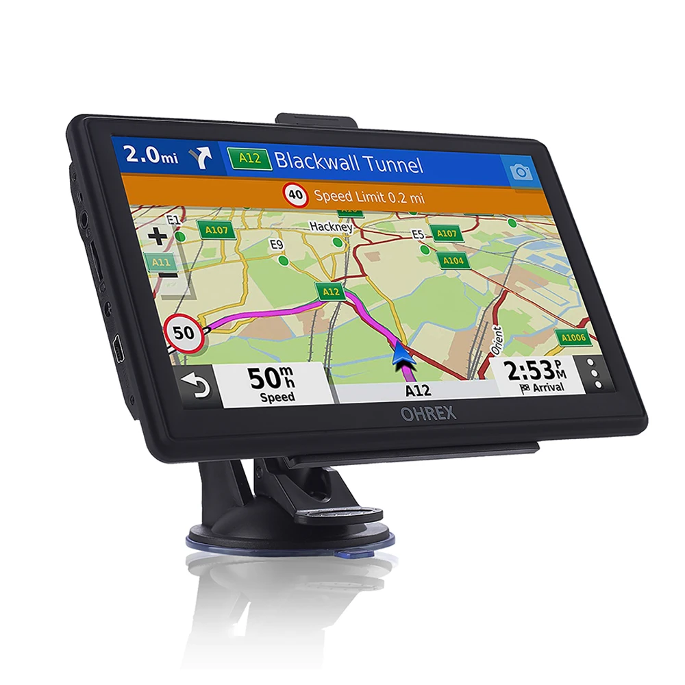 OHREX 736 7 дюймовый Bluetooth емкостный экран грузовик автомобиль GPS навигатор 8G не Caton