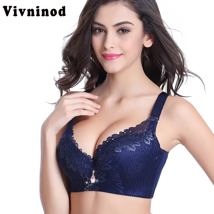 

Vivninod D E cup Lace Push Up bra for Plus Size Women 44 46 48 50 Women Large Cup Bras Brassiere Sexy Lace Ultra Size Cup Bras