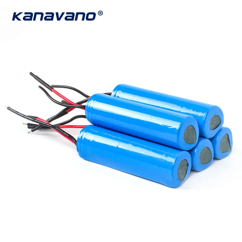 Kanavano 18650 литий-ионная аккумуляторная батарея 3,7 V 3500mAh Емкость Электрический Будильник-игрушка фонарик батарея+ DIY Lin