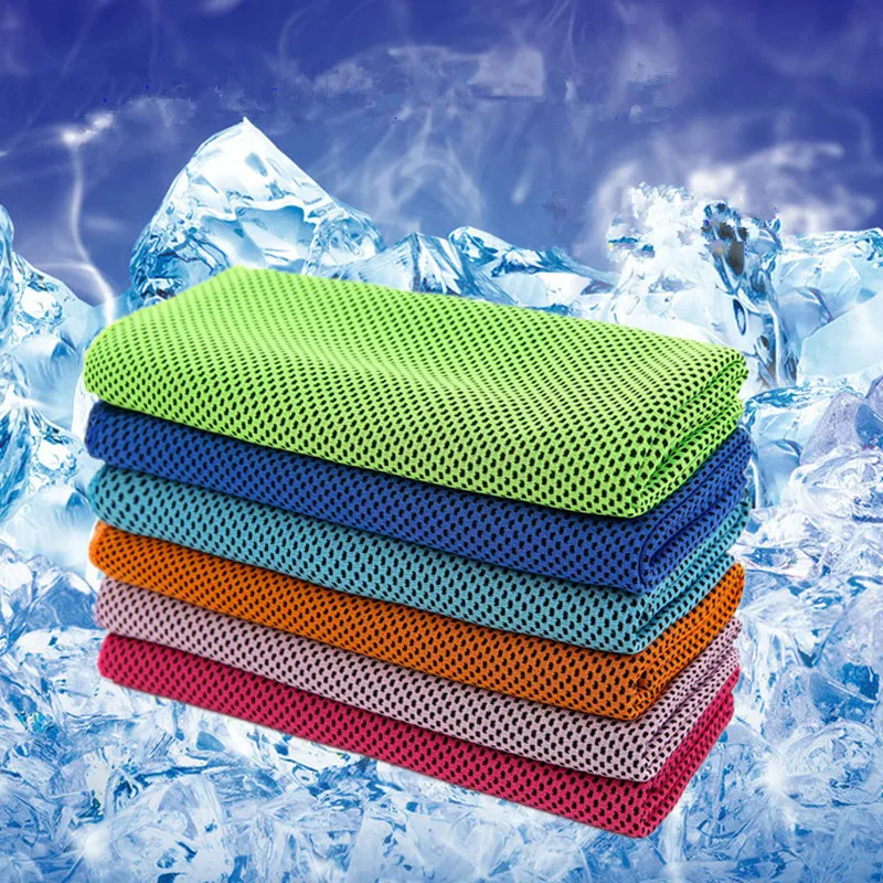 3pcs Cooling Sports Towel Quist Dry Sweat Absorbent Facecloth Fitness