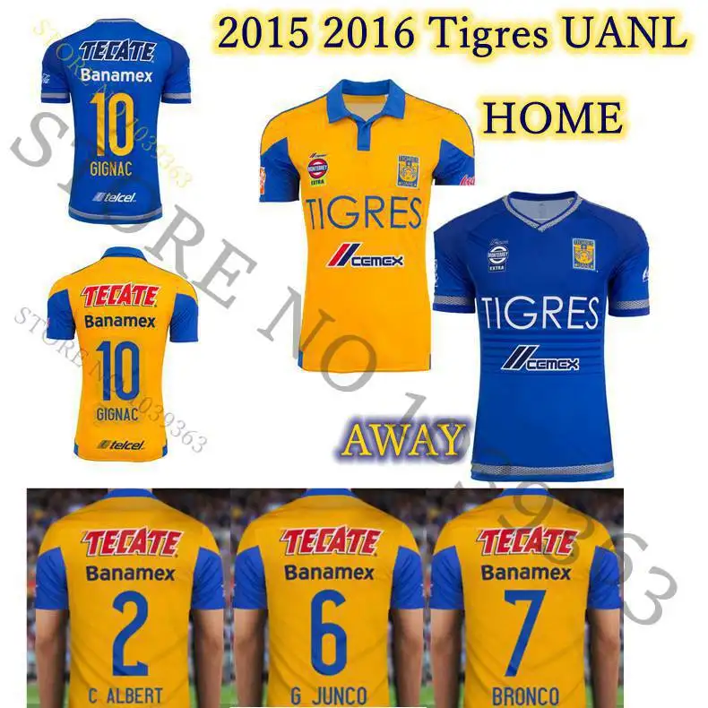 tigres jersey 2015