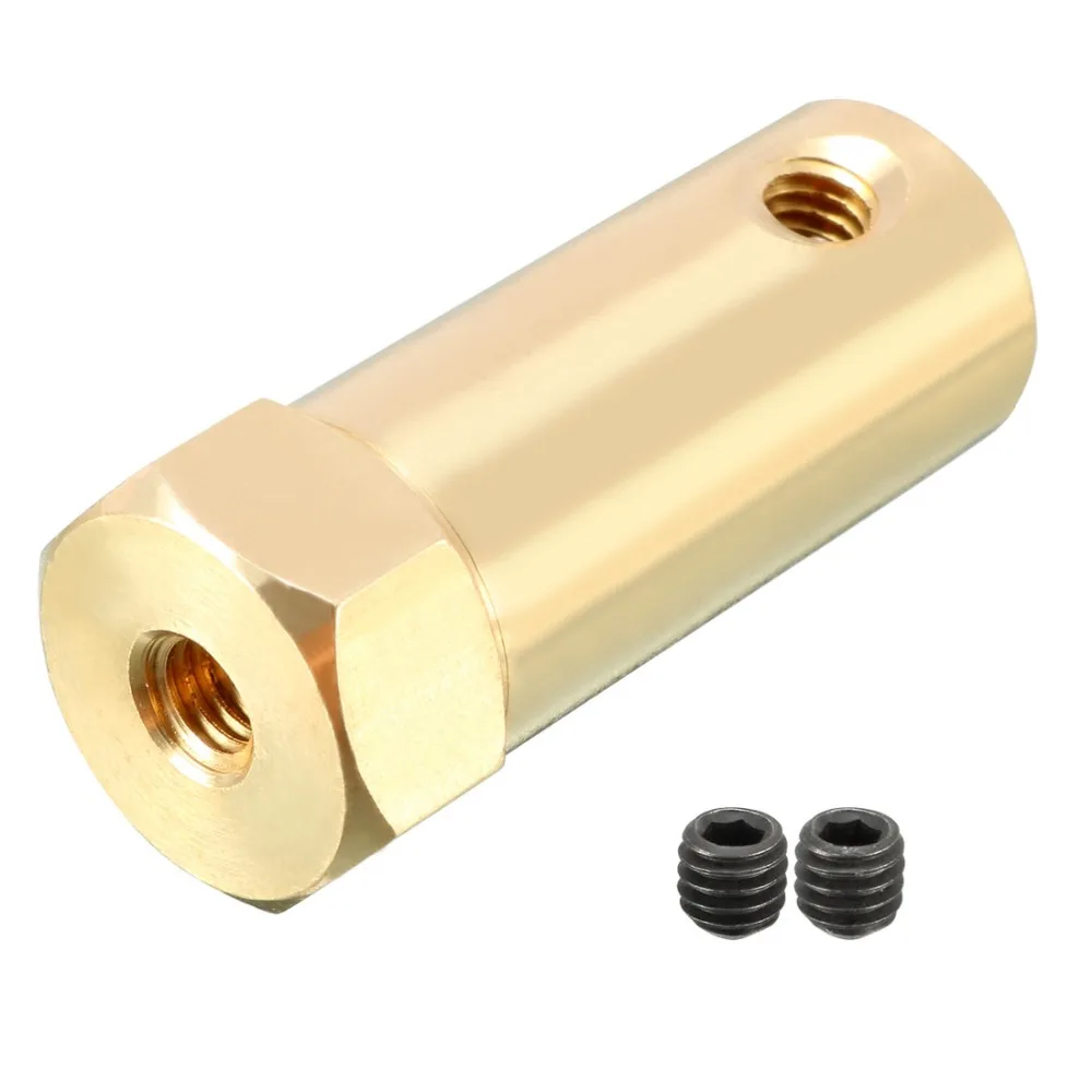 

Uxcell 3.5mm Bore 3mm 5mm 4mm 6mm Hexagon Shaft Coupling Coupler Connector 30mm Length with Screws for Car Toy Robot Motor Wheel