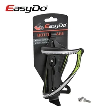 Easydo bike bicicleta de ciclo bike mtb botella de agua jaula titular de la botella de agua de aluminio negro verde 1 unids nuevo