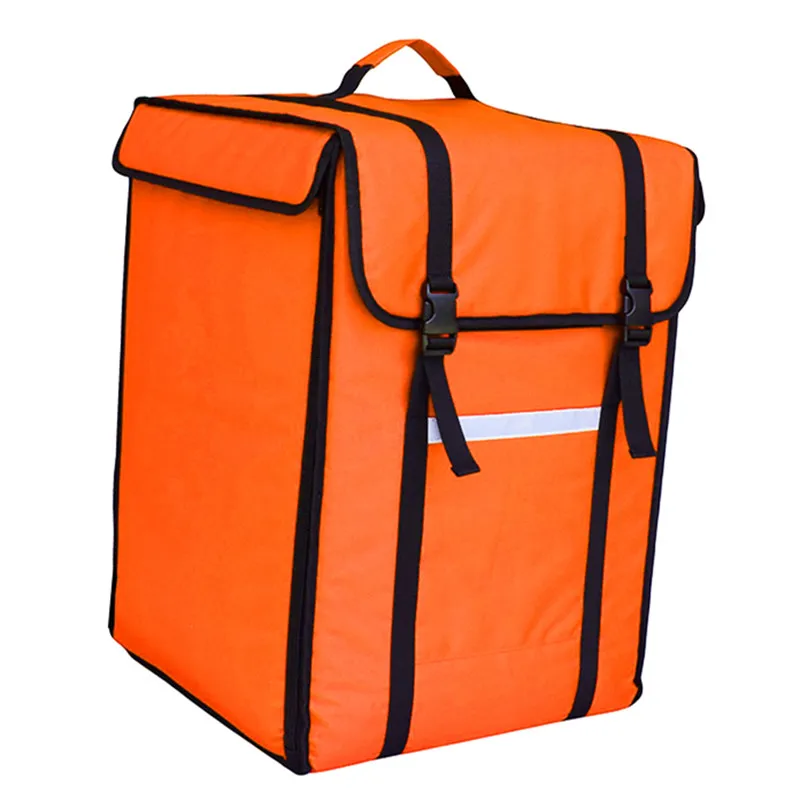 69 л большая коробка для еды на вынос, морозильная камера, рюкзак для быстрого приготовления пиццы, инкубатор, сумка для льда, посылка для еды, сумки для путешествий в автомобиле - Цвет: Оранжевый