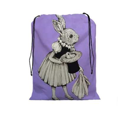 Crowdale для женщин геометрический милый мультфильм печати softback Сумка со шнурком сумка мужские рюкзаки Рождество 32 см x см 40