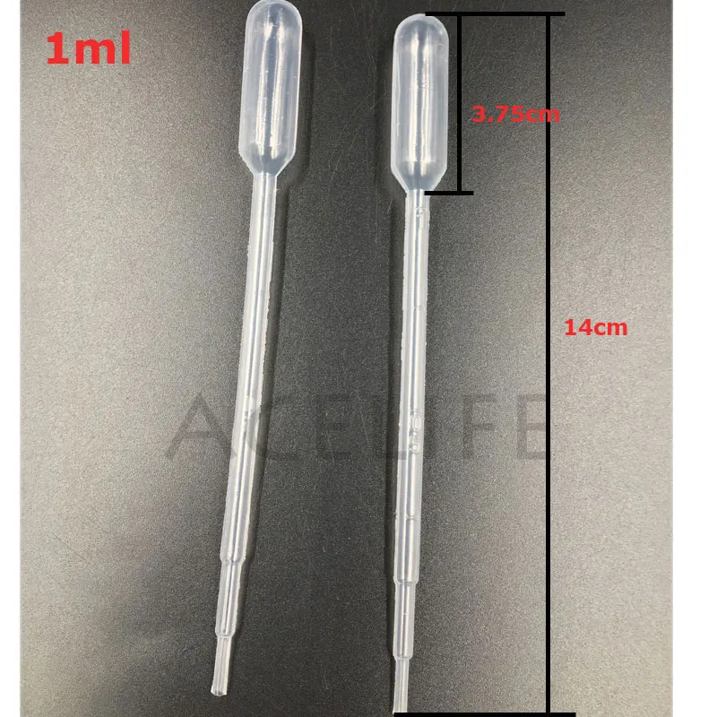20 шт. X 0,2 мл-10 мл одноразовые пластиковые Градуированные капельницы передачи пипетки Pipet аэрограф - Цвет: 20X 1ML