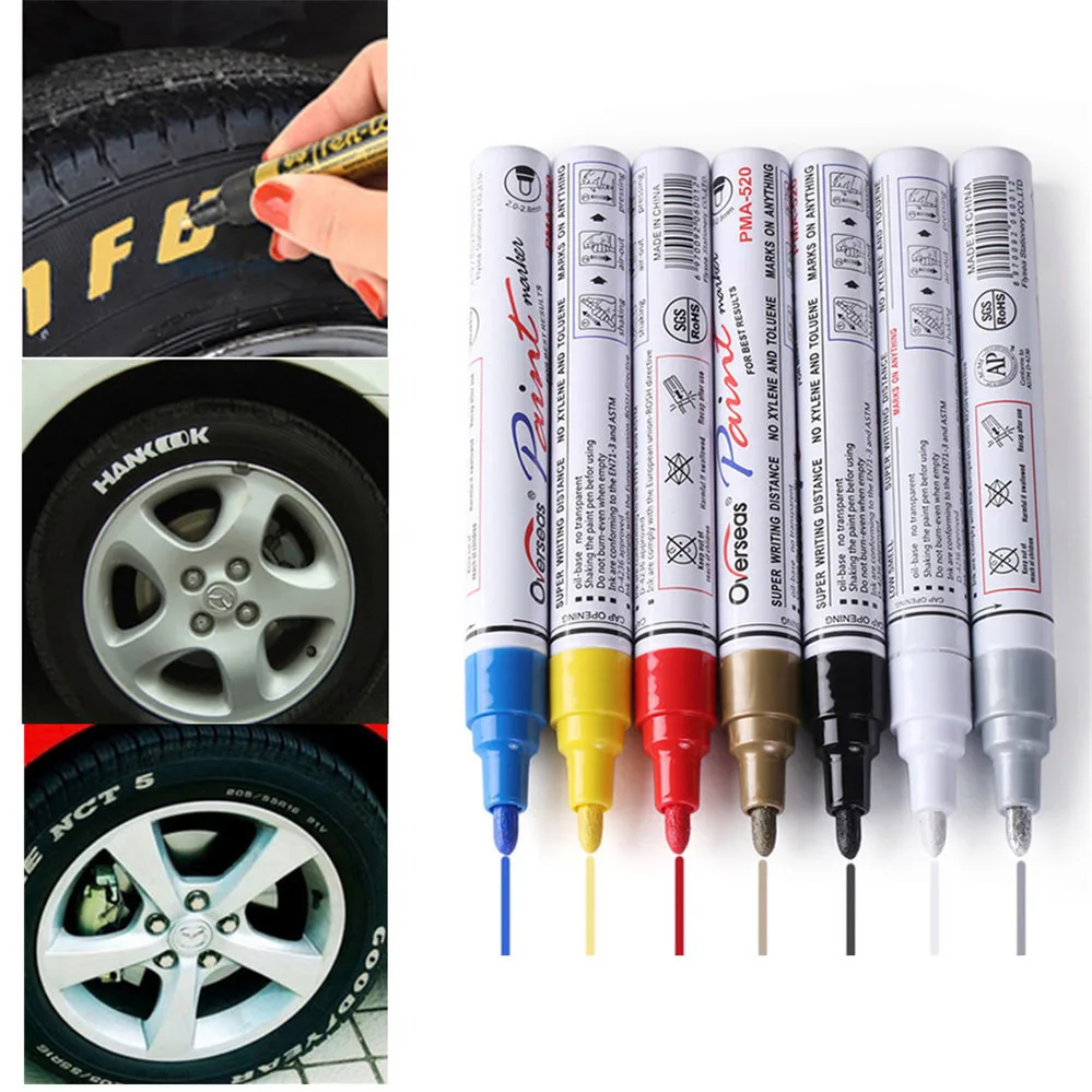 

Car Pen Tyre Tires Paint Markers Marker for Infiniti QX50 Q QX80 Q50 Prototype QX30 Q60 Q70 Synaptiq Q80 IPL FX