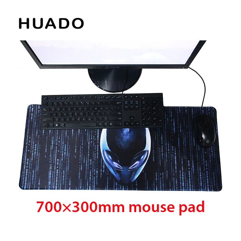  Rubber Gaming Mouse Pad keyboard mat mousepad 700*300mm desk mat for world of tanks/ cs go/ dota 2/