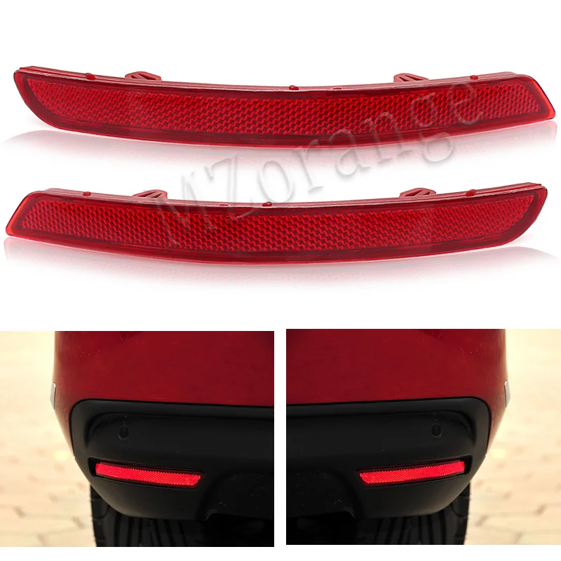 MZORANGE 1 Pair Tail Bumper Reflector Fog font b Lamp b font for Citroen C5 2010