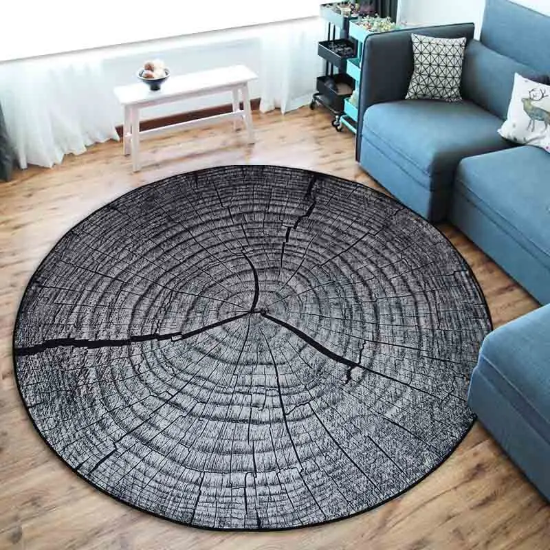 Zeegle Round Carpets for Living Room Computer Chair Area Rug Cloakroom Rugs Anti-slip Chilren's Carpets Kids Bedroom Mats Zeegle Round Carpets for Living Room Computer Chair Area Rug Cloakroom Rugs Anti-slip Chilren's Carpets Kids Bedroom Mats
