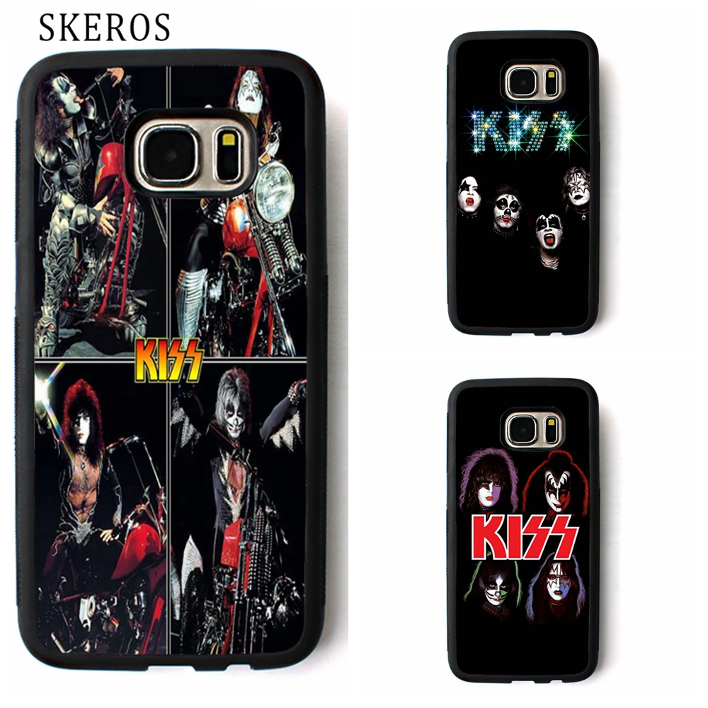 SKEROS Kiss band Kiss cover phone case for samsung galaxy S3 S4 S5 S6