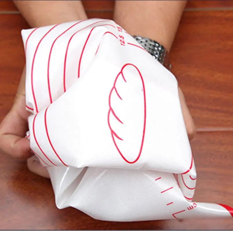 Silicone Baking Mat 60*40 With Scale Rolling Dough Pad Non-Stick Maker Holder Pastry Kitchen Gadgets Cooking Tools Multi-size