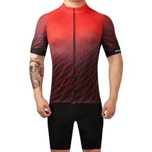 Professional Men's Cycling Clothing Set Short Sleeve Bike Jersey Set Bike Jerseys and Bib Shorts Bicycle Clothes with Gel Padded veobike men women country series short sleeve jersey gel padded bib shorts breathable sport suit bike bicycle cycling jersey set