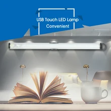 Шкаф сенсорная световая лампа 15LED перезаряжаемый беспроводной сенсорный выключатель света затемняемая лампа-кнопка шкаф лестница ночник кемпинг свет