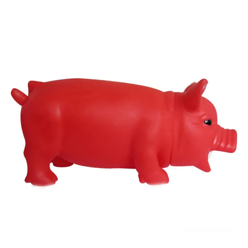 Чистка зубов жевательная игрушка для собак свинья пищалка резиновая собака для игры со щенком свинья игрушка-пищалка со звуком игрушки
