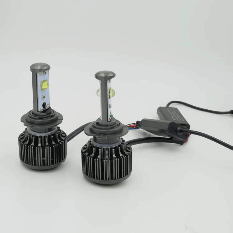 Комплект светодиодных фар V16 turbo H7 Plug & play EMC canbus H11 H1 H3 H8 H9 H10 9005 9006 880 881 7200LM H4 H13 9004 9007