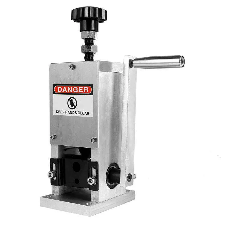 

Manual Wire Stripping Machine Copper Cable Peeling Stripper w/ Drill Connector