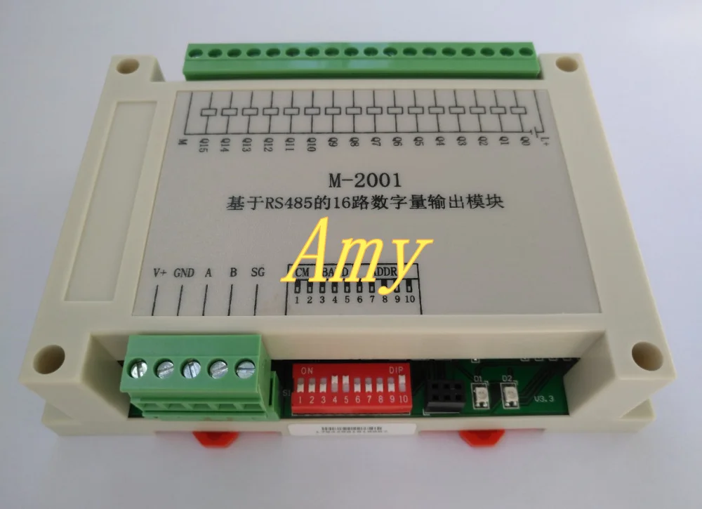 

Data acquisition module RS485 16 switch quantity communication card collector collector output DO