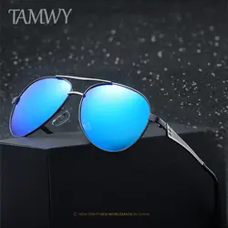 TAMWY бренд классический дизайн поляризованных солнцезащитных очков Для мужчин Для женщин для вождения оправа Пилот солнцезащитные очки