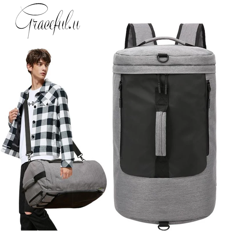 

New Fashion Men's Travel Bag Portable Multi-function Large Capacity Travel Backpack Men Sports Gym Shoulder Bags Hiking Bag