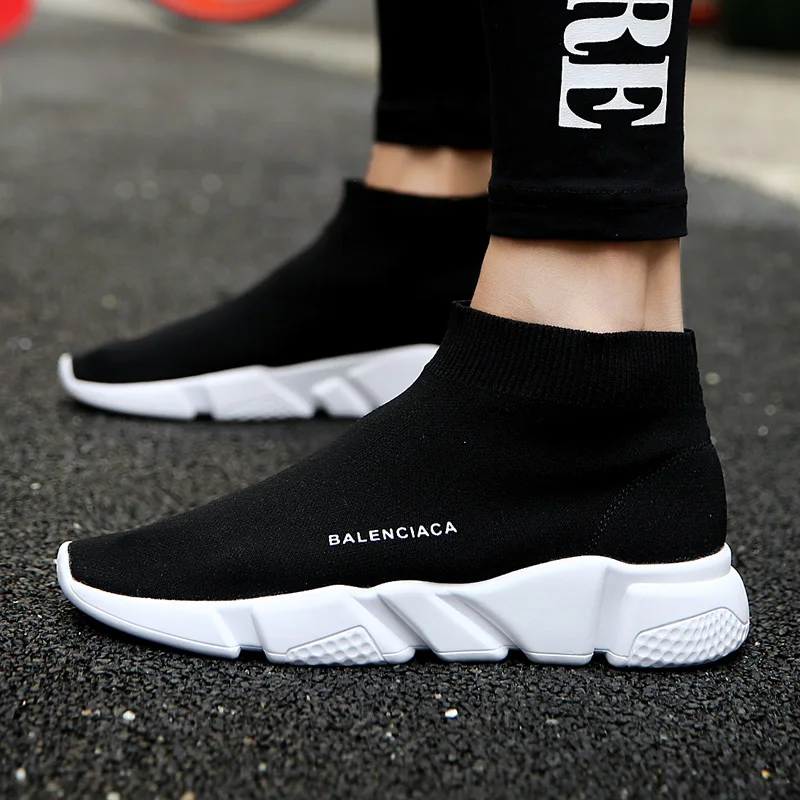 

Sneaker Shoes Men Slip On Tenis Masculino Adulto Socks Footwear Men Casual Shoes Tenis Masculino Adulto Breathable Couple Shoes