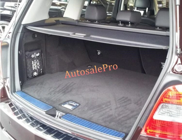 Алюминий для Mercedes Benz GLK Class X204 2008 2009 2010 2011 2012 2013 2014 2015 Черный задний багажник