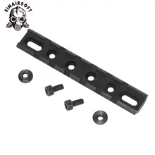 Страйкбол Тактический оружейный прицел крепление Охота Picatinny Weaver Для RIS 20 мм Стандартный направляющий адаптер крепление база с гаечным ключом