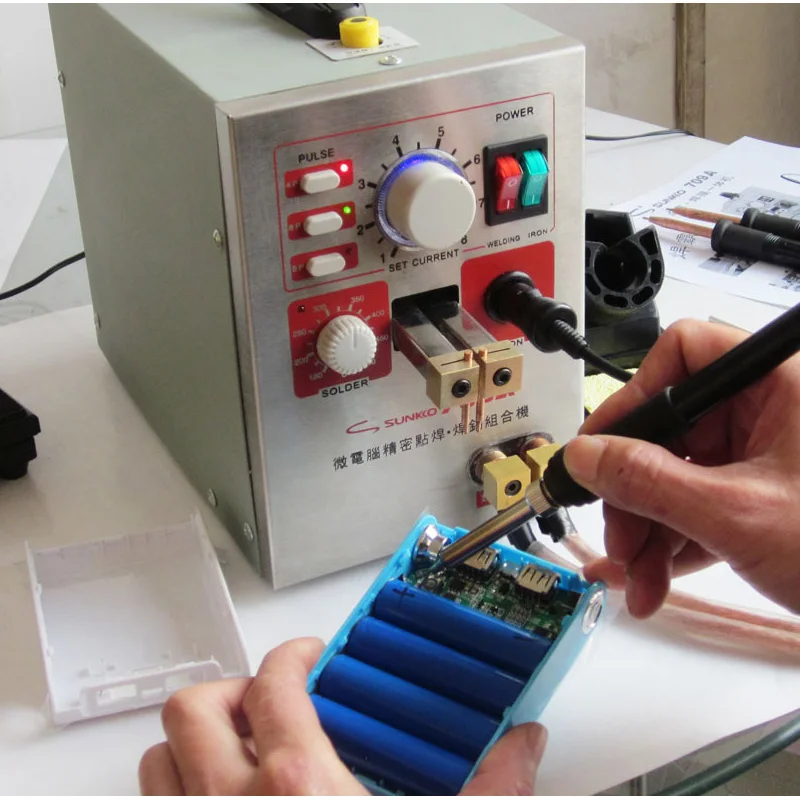 S709A High Power Spot Welder Kit Soldering Station With Universal Welding Pen Spot Welding Machine Barrery Spot Welding Machine 6