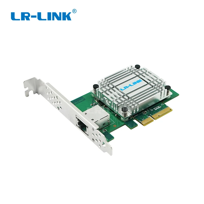 Сетевой адаптер сетевой с одним портом 10G Gigabit Ethernet RJ45 медный PCI E x4 pc экспресс