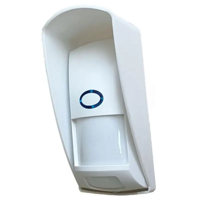 Открытый PIR датчик инфракрасный детектор 433Mhz pet Immune водонепроницаемый инфракрасный датчик движения из PIR для GSM wifi домашняя система безопасности#8 - Цвет: White