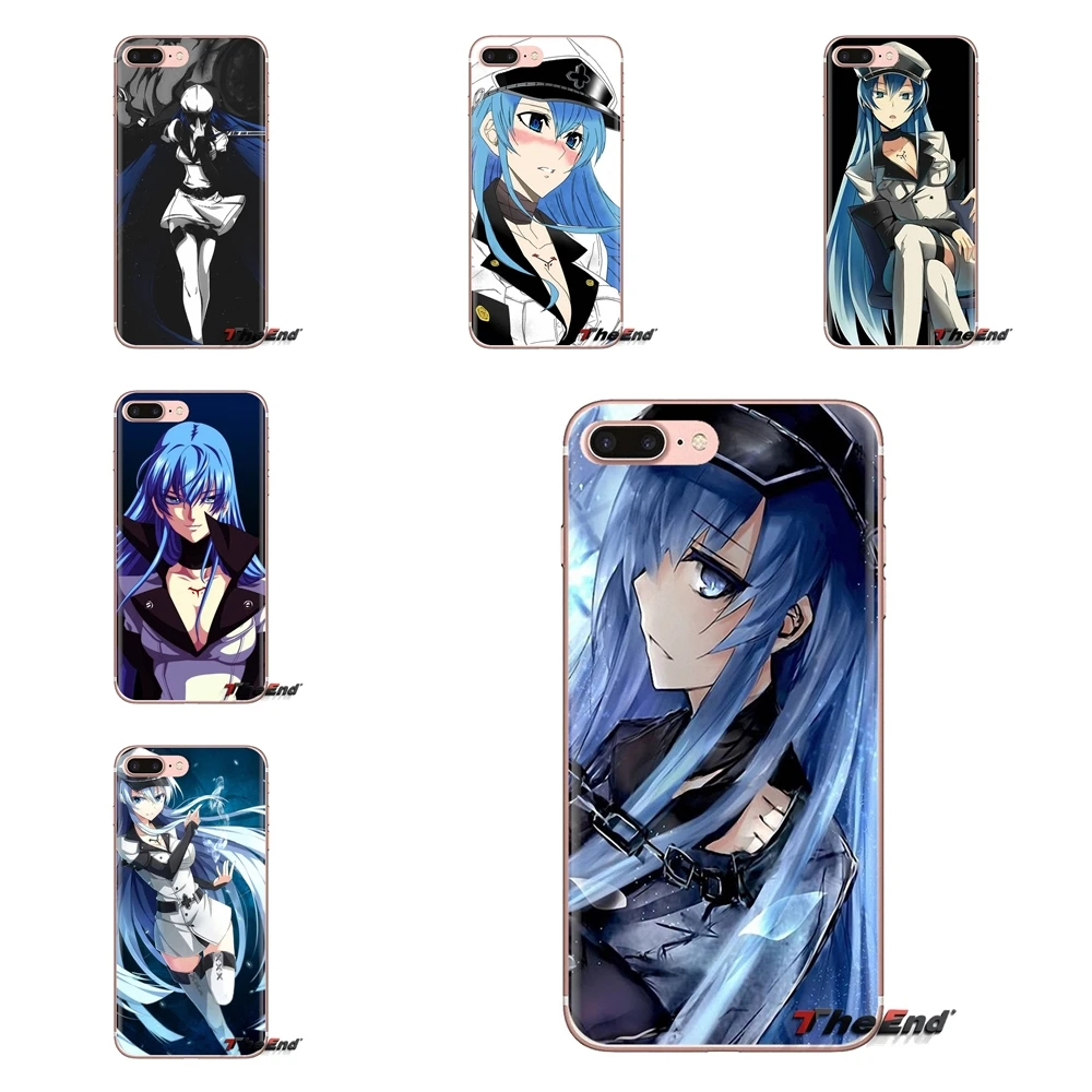 Силиконовые чехлы для телефона Samsung Galaxy S3 S4 S5 Mini S6 S7 Edge S8 S9 S10 Plus Note 3 4 5 8 9 anime girl Akame ga
