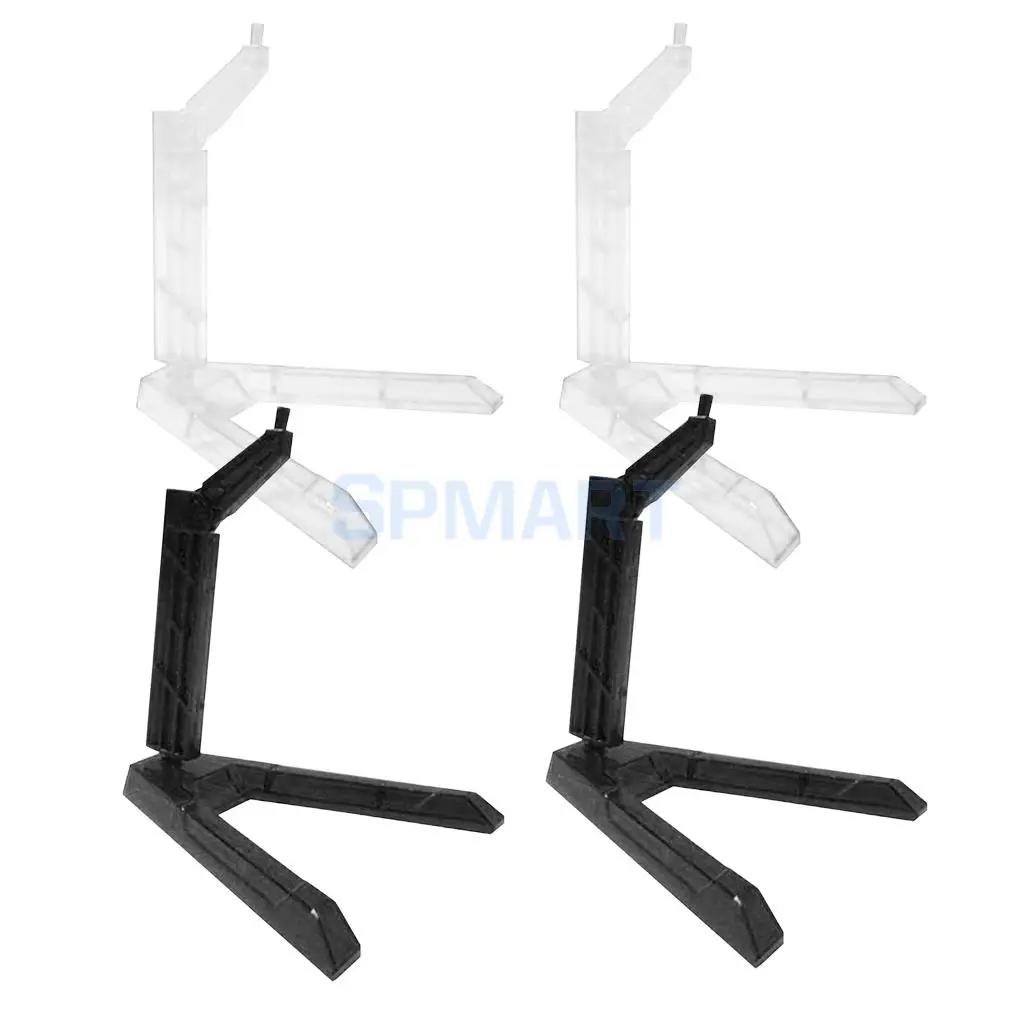 4Pcs Anime Action Figure Dispaly Stand Holder Base Bracket for 1/144 Gundam SD BB Toy