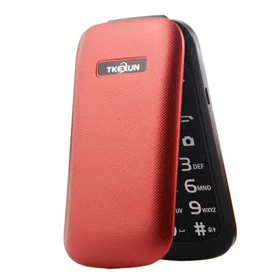 red Флип spainish дешевые senior magic voice E1190A мобильный телефон gsm кнопочный сотовый телефон Русский телефон - Цвет: red