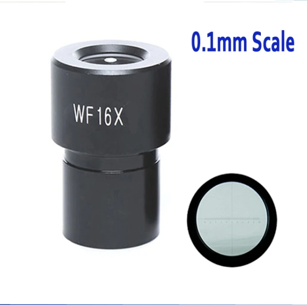 1pc WF16X/13mm Wide Angle Biological Microscope Eyepiece Lens with