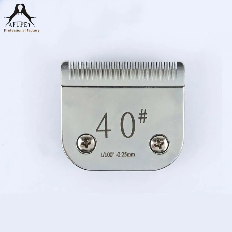 40 0.25mm dog grooming clipper blade pet clipper blade wholesalein