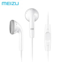 Оригинальный Meizu EP21 наушники проводные наушники гарнитура в ухе наушники 3,5 мм Jack с Микрофоном Объем Управление для телефона