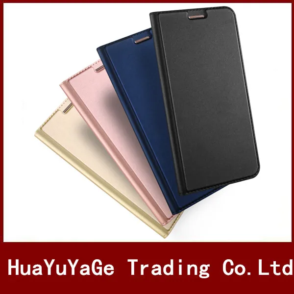 Phone Cases DUX DUICS ultra thin Anti drop shockproof Flip Cover Leather TPU Stand Case For