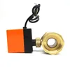 DN15/DN20/DN25 Electric Motorized Brass Ball Valve DN20 AC 220V 2 Way 3-Wire with Actuator ► Photo 2/6