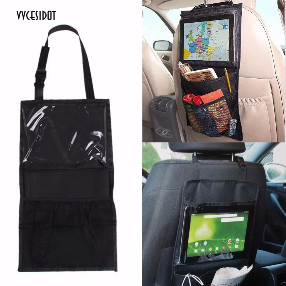 Vvcesidot Car Back Seat Organizer Storage Holder Multi Pocket Travel