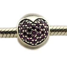 DIY Подходит Пандора шармы браслеты Любовь моей жизни клип бусины 925 стерлингового серебра-ювелирные изделия