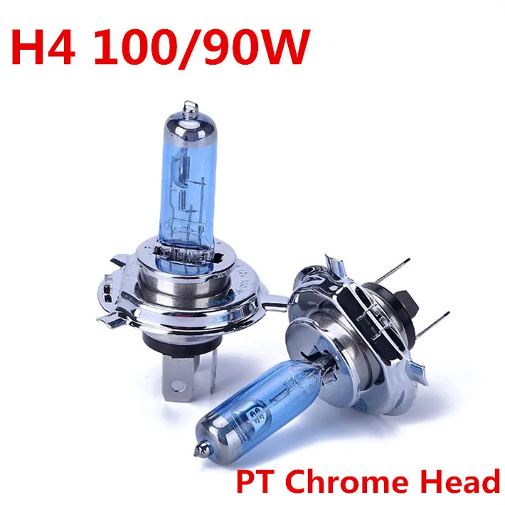 

2x H4 Xenon Halogen Bulb 12V 100W Headlights 9003 H4 6000K Xenon Car HeadLight H4 Bulb Halogen Car Styling h4 Head Light