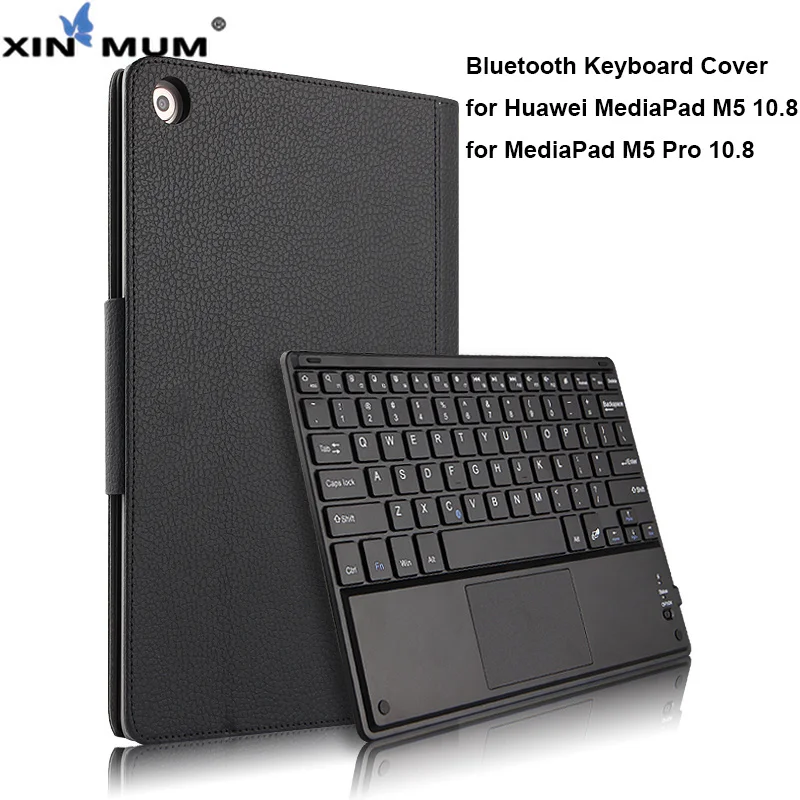 

Wireless Bluetooth keyboard Case for Huawei MediaPad M5 10.8 Protective Cover Leather Tablet Mediapad M5 Pro 10 10.8"