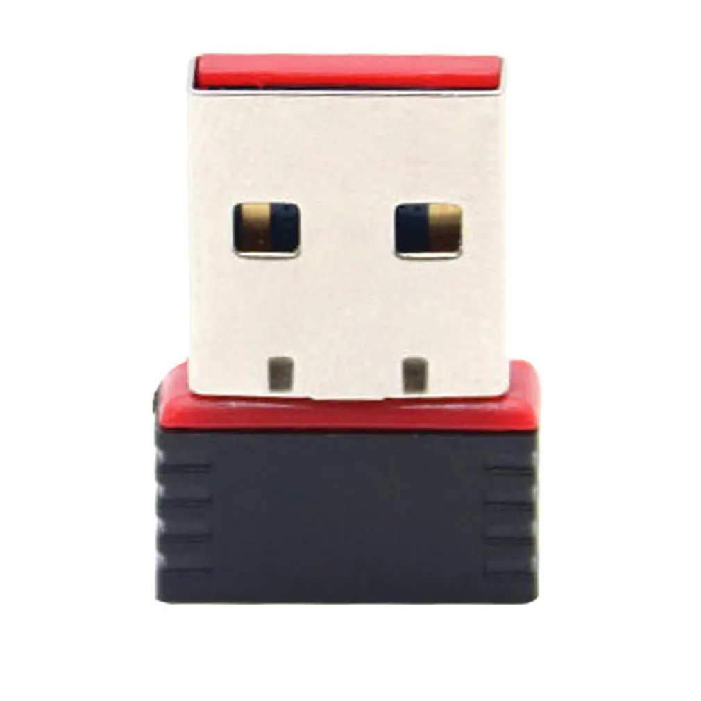 Мини 150 Мбит/с USB 2,0 WiFi беспроводной адаптер 150 сетевая LAN Карта 802,11 беспроводной адаптер подходит для Apple Mt7601 Red Edge