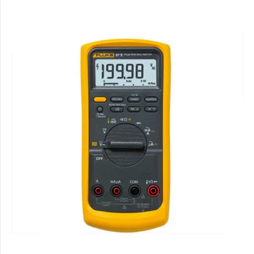 Аутентичный Fluke True RMS 87 V/E2 промышленный электрик комбо комплект мультиметр, бесплатно экспресс